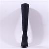Pedro Anton Glasgow Knee High Heel Boot - Navy Suede
